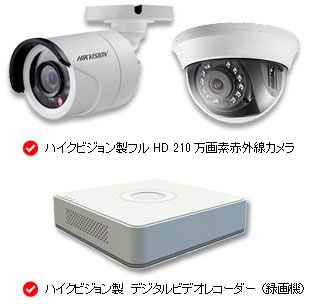 日本防犯システム社製カメラ
